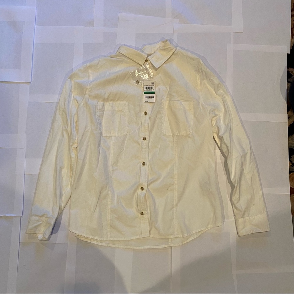 White button down shirt